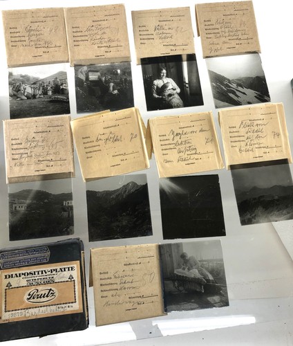 Orig fotos dias auf glas - /,