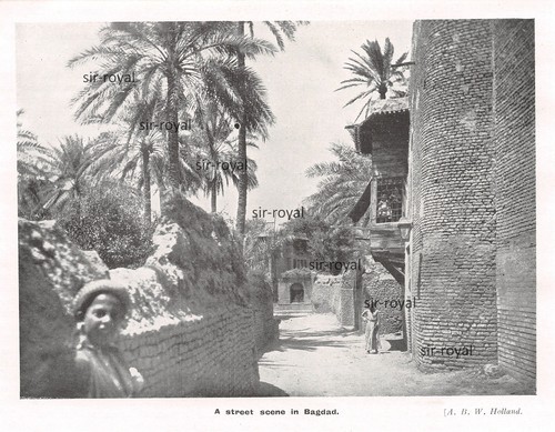Straße bagdad irak - in,