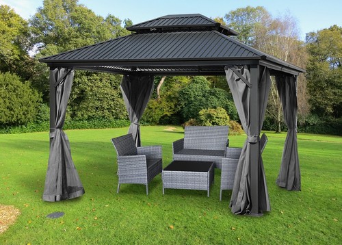 Pavillon pergola alu - alu, rahmen